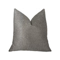 Plutus New Wave Hillside Brown Luxury Throw Pillow - Double Sided  20' X 30' Queen