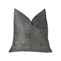 Plutus Dolphin  Gray Luxury Throw Pillow - Double Sided  16' X 16'