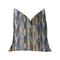 Plutus Hyde Park Multicolor Luxury Throw Pillow - Double Sided  20' X 20'