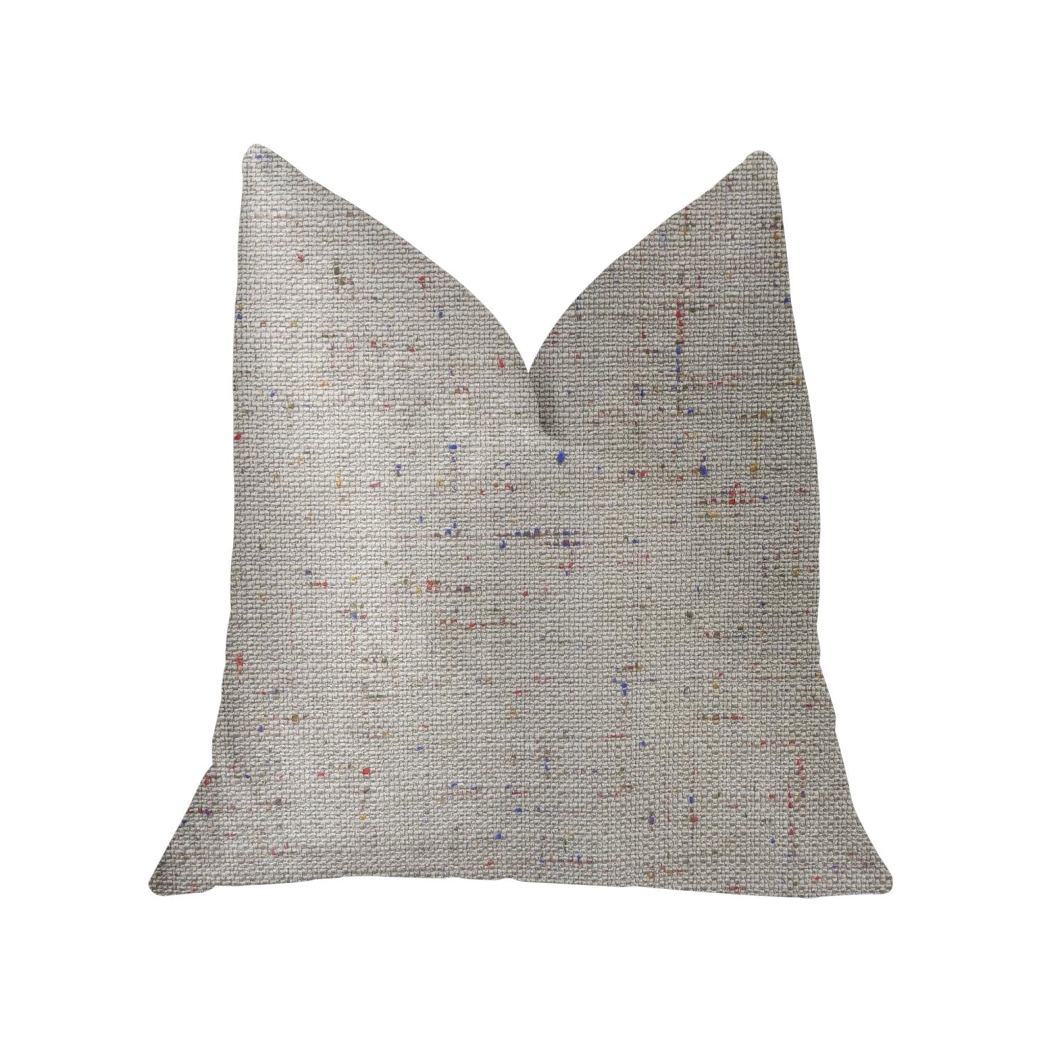 Plutus New Haven Multicolor Luxury Throw Pillow - Double Sided  12' X 20'
