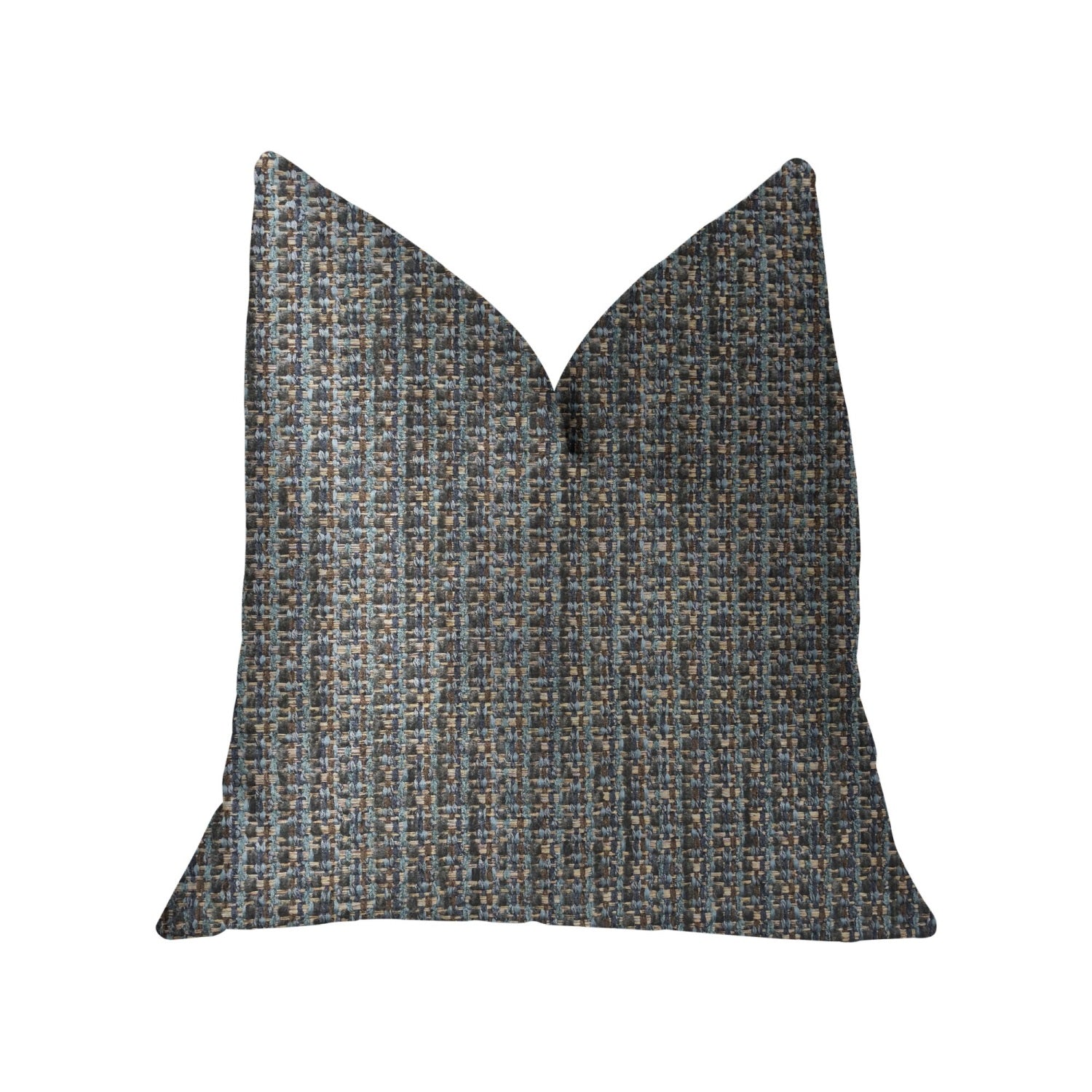 Plutus Noemie Multicolor Luxury Throw Pillow - Double Sided  20' X 20'
