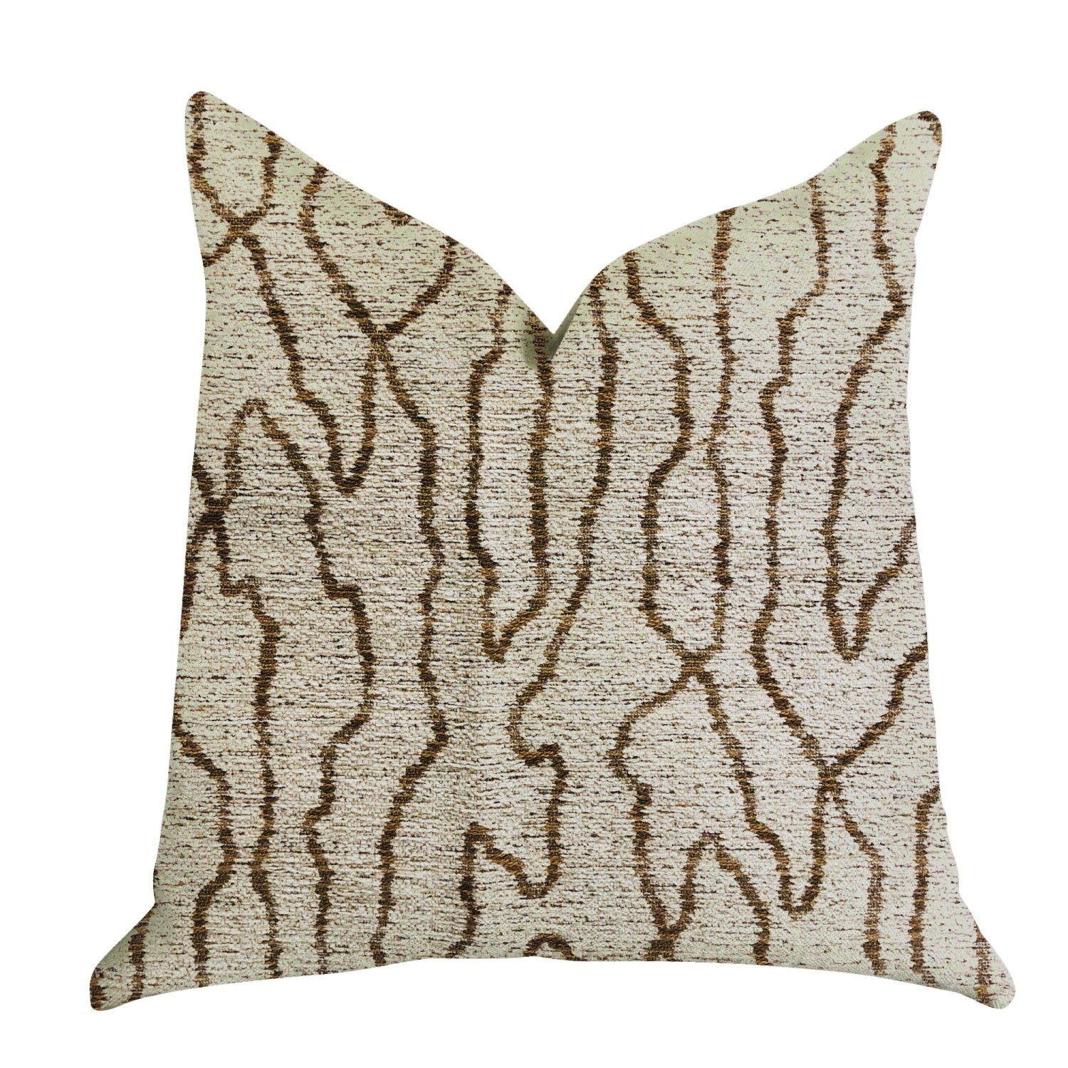 Plutus Buttercup Harlow Luxury Throw Pillow - Double Sided  20' X 36' King