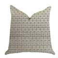 Plutus Circular Ringed Luxury Throw Pillow - Double Sided  20' X 36' King