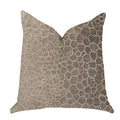 Plutus Bubbly Gal Luxury Throw Pillow In Beige Tones - Double Sided  12' X 25'