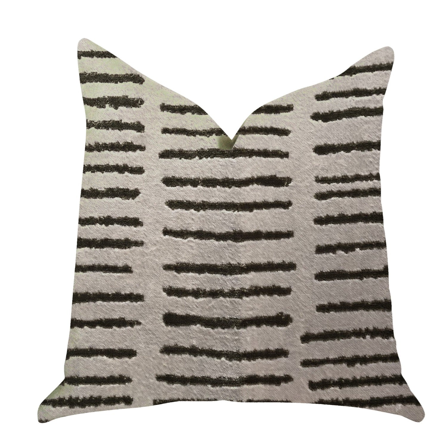 Plutus Poetry Lounge  Luxury Throw Pillow In  - Double Sided  20' X 20'