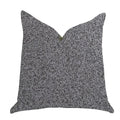 Plutus Gray Dove Luxury Throw Pillow In Gray Tones - Double Sided  16' X 16'