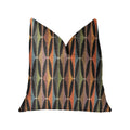 Plutus Jazzy Crystal Multicolor Luxury Throw Pillow - Double Sided  18' X 18'