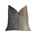 Plutus Dreamland Blue And White Luxury Throw Pillow - Double Sided  24' X 24'