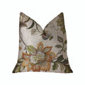 Plutus Harmony Meadows  Multicolor Luxury Throw Pillow - Double Sided  22' X 22'