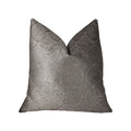 Plutus Moonlight Beige Luxury Throw Pillow - Double Sided  12' X 20'
