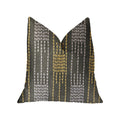 Plutus Capella Green Luxury Throw Pillow - Double Sided  20' X 36' King