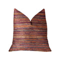 Plutus Sunset Sky Red Luxury Throw Pillow - Double Sided  20' X 36' King