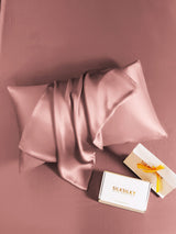 [Pale Mauve] SilkSilky  30Momme Pillowcase 004
