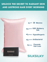 [Pink] SilkSilky  30Momme Pillowcase 002