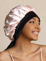 [Pink] SilkSilky  Sleep Cap 005