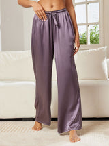 [Purple Gray] SilkSilky  Women's Pants 005