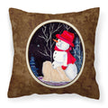 'Caroline'S Treasures Ss8644Pw1414 Lhasa Apso Decorative Canvas Fabric Pillow, Large, Multicolor'