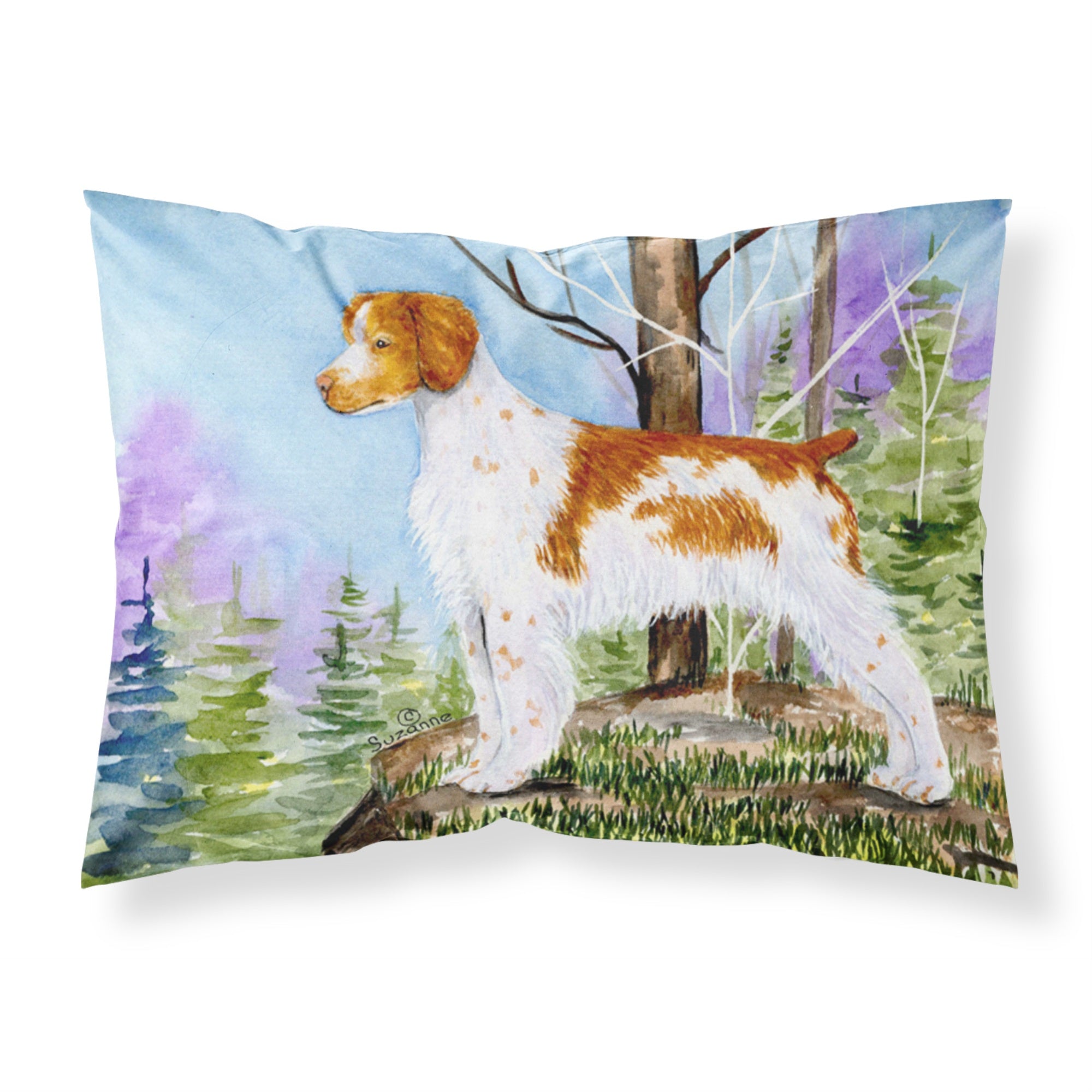 'Caroline'S Treasures Ss8663Pillowcase Setter Moisture Wicking Fabric Standard Pillowcase, Large, Multicolor'