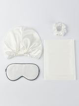 [White] SilkSilky 22Momme Pure Silk Pillowcase Set 001