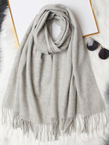 [Light Gray] SilkSilky  Scarf 005