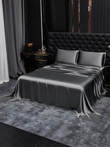 [Dark Gray] SilkSilky  19Momme Bedding Set 002