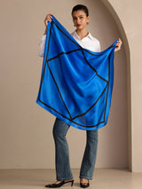 [Blue Square] SilkSilky  Scarf 005