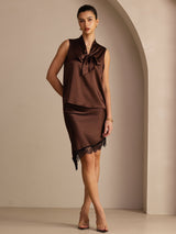 [Coffee] SilkSilky  Skirt 007