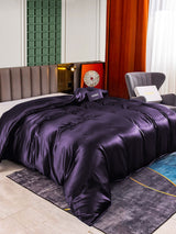 [Deep Purple] SilkSilky  25Momme Duvet Covers 007