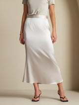 [Light Gray] SilkSilky  Skirt 006