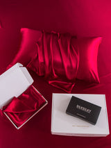[Wine] SilkSilky  19Momme Pure Silk Pillowcase 005