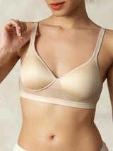 [Tan] SilkSilky  Bra 001