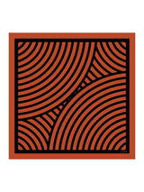 [Orange Arcs] SilkSilky  Scarf 001