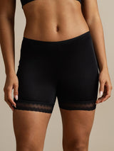 [Black] SilkSilky  Pure Silk Panty 007