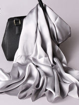[Light Gray] SilkSilky  Scarf 005