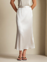 [Light Gray] SilkSilky  Skirt 005
