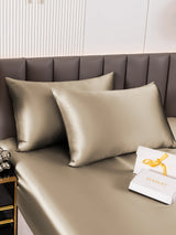 [Khaki] SilkSilky  22Momme Pure Silk Pillowcase 002