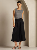 [Black] SilkSilky  Women's Pants 006