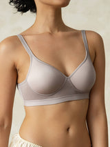[Gray] SilkSilky  Bra 002