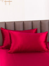 [Wine] SilkSilky  19Momme Pure Silk Pillowcase 001