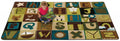 Carpets For Kids 11726 Toddler Alphabet Blocks - Nature 6 ft. x 9 ft. Rectangle Carpet