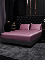 [Pale Mauve] SilkSilky  19Momme Bedding Set 001