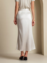 [Light Gray] SilkSilky  Skirt 003