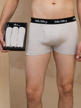 [Light Gray] SilkSilky  Men's Underwear 001