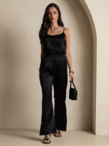 [Black] SilkSilky  Spaghetti Strap Camisole Top 009