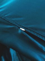 [Teal] SilkSilky  19Momme Bedding Set 006