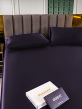 [Deep Purple] SilkSilky  25Momme Bedding Set 005