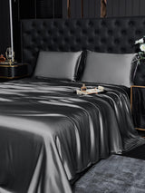 [Dark Gray] SilkSilky  19Momme Bedding Set 003