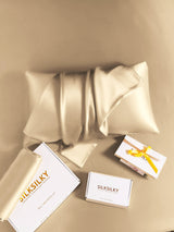 [Beige] SilkSilky  22Momme Pure Silk Pillowcase 006